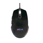 NOUA NEON  R MOUSE GAMING USB 6 TASTI 4.800 DPI  RGB NERO