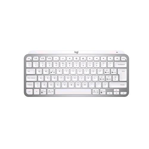 LOGITECH MX TASTIERA BLUETOOTH MINI RETROILLUMINATA USB-C GRIGIO BIANCO