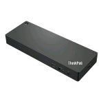 LENOVO THINKPAD THUNDERBOLT 4 DOCK DUPLICATORE DI PORTE  THUNDERBOLT 4 - HDMI, 2 X DP, 2 X THUNDERBOLT - GIGE - 300 WATT