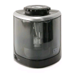 MAPED TEMPERAMATITE ELETTRICO A BATTERIA PER FUSTO 8 mm NERO