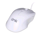 LINK LKMOS11 MOUSE OTTICO 1.200 DPI USB BIANCO