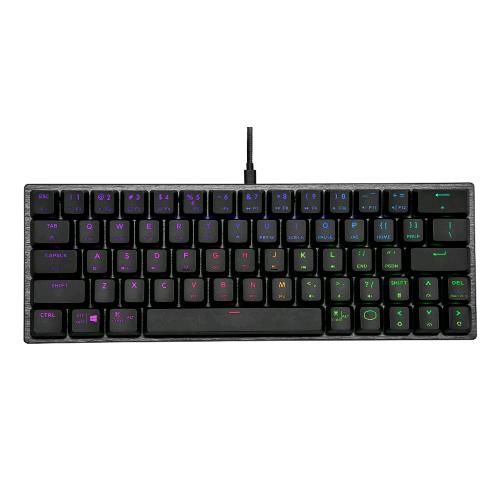 COOLER MASTER SK620 TASTIERA GAMING MECCANICA RGB BROWN SWITCH USB LAYOUT ITALIA GRIGIO NERO