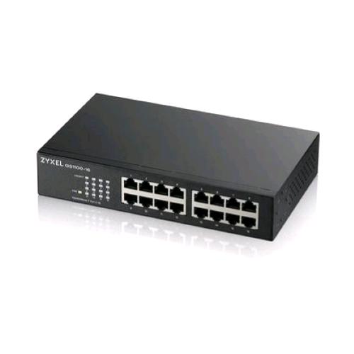 ZYXEL GS1100-16-EU0103F SWITCH 16 PORTE GIGABIT NON GESTITO (10/100/1000)