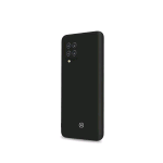 CELLY SAMSUNG GALAXY A53 5G CROMO COVER IN TPU CON RIVESTIMENTO IN SILICONE E FINITURA SOFT-TOUCH NERO