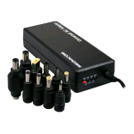 MEDIACOM M-ACNBU120 ALIMENTATORE UNIVERSALE PER NOTEBOOK 120W BLACK