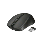 TRUST MYDO SILENT MOUSE OTTICO WIRELESS 1.800 DPI CON RICEVITOTRE USB NERO
