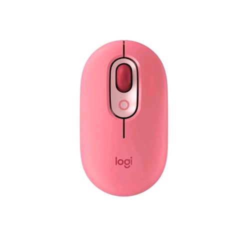 LOGITECH POP MOUSE OTTICO WIRELESS AMBIDESTRO 4.000 DPI 4 TASTI DI CUI 2 PROGRAMMABILI ROSA