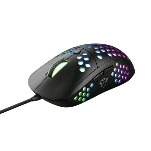 TRUST GXT960 GRAPHIN MOUSE GAMING OTTICO RGB 10.000 DPI USB 6 TASTI BLACK 