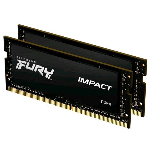 KINGSTON FURY IMPACT 32GB 2 x 16GB DDR4 2666MHz CL16 SO-DIMM