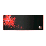 TECHMADE TAPPETINO MOUSE ANTISCIVOLO GAMING PRO EXTRA LARGE 35X90CM NERO ROSSO