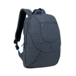 RIVACASE ZAINO MODERNO PER NOTEBOOK FINO A 14" IMPERMEABILE GRIGIO SCURO