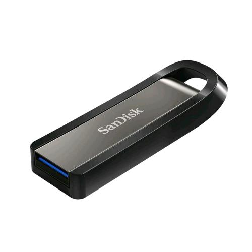 SANDISK EXTREME GO CHIAVETTA USB 64GB USB 3.2 GEN 1 VELOCITÀ DI LETTURA FINO A 395MB/S E VELOCITÀ DI SCRITTURA FINO A 100MB/S ACCIAIO 