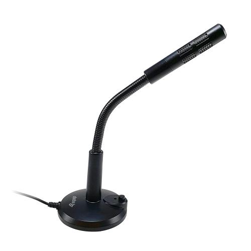 EQUIP MICROFONO DA TAVOLO USB BLACK