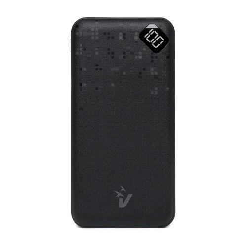 VULTECH VPB-P10 POWERBANK 10.000 mAh CON SCHERMO LCD USB-A/TYPE-C QUICKCHARGE 3.0 BLACK