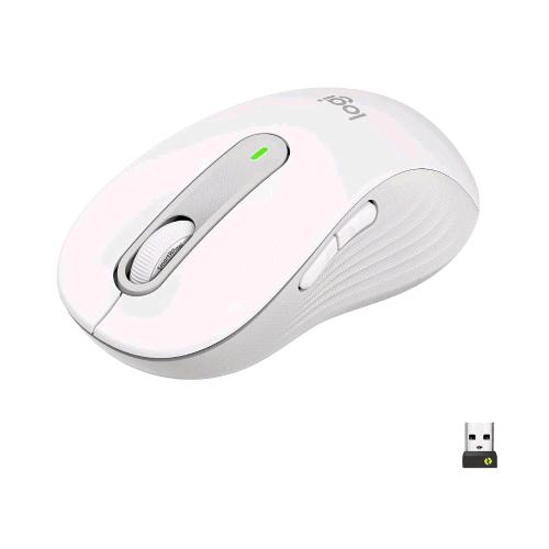 LOGITECH SIGNATURE M650 L MOUSE OTTICO WIRELESS 4.000 DPI TASTI LATERALI PERSONALIZZABILI WHITE