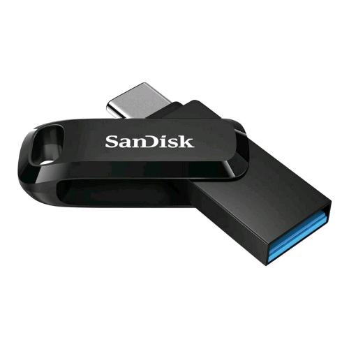 SANDISK ULTRA DUAL DRIVE GO CHIAVETTA USB 512GB INTERFACCIA USB 3.1/TYPE C COLORE NERO