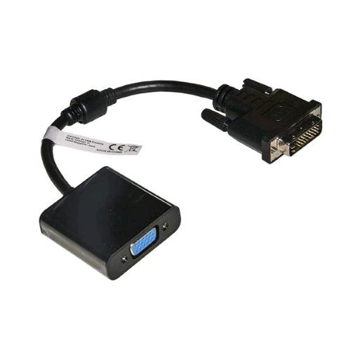 NILOX ADATTATORE VIDEO DVI-D 24+1 MASCHIO / VGA 15 POLI FEMMINA