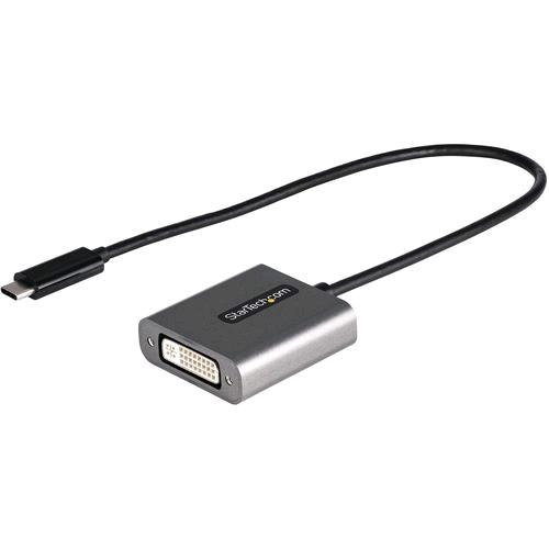 STARTECH ADATTATORE DA USB-C MASCHIO A DVI-I FEMMINA 1920X1200 CON CAVO INTEGRATO DA 30 CM