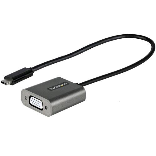 STARTECH CDP2VGAEC ADATTATORE CONVERTITORE DA USB TYPE-C MASCHIO A VGA FEMMINA CAVO 30 cm