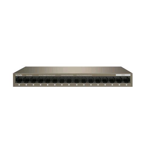 TENDA TEG1016M SWITCH 16 PORTE GIGABIT NON GESTITO 10/100/1000 BASE-T ETHERNET