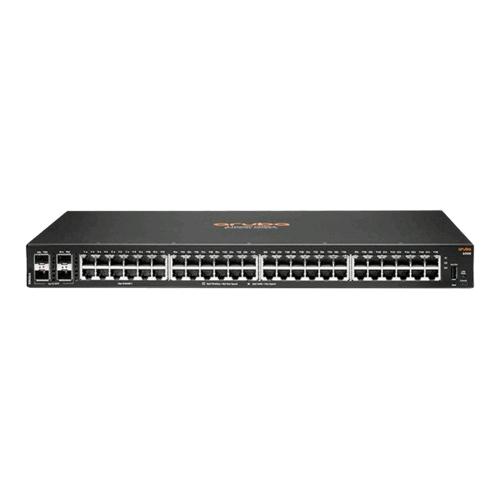HPE ARUBA 6000 48G 4SFO SWITCH GESTITO L3 48 x 10/100/1000 + 4 x Gigabit SFP MONTABILE A RACK