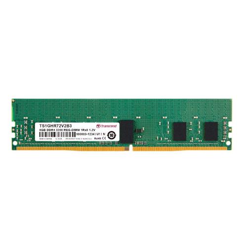 TRANSCEND TS1GHR72V2B3 MEMORIA RAM 8GB 3.200MHz TIPOLOGIA DIMM TECNOLOGIA DDR4