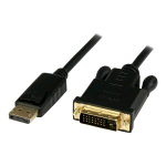 STARTECH CAVO CONVERTITORE ADATTATORE ATTIVO DISPLAYPORT MASCHIO A DVI-D MASCHIO 1.8 MT NERO