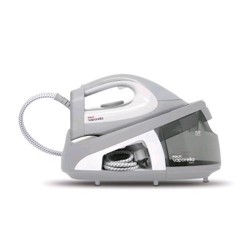 POLTI VAPORELLA SIMPLY VS10 09 FERRO DA STIRO A VAPORE CON CALDAIA SEPPARATA 2.200 W PIASTRA IN CERAMICA PRESSIONE VAPORE 6.5 BAR GRIGIO BIANCO