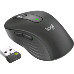 LOGITECH SIGNATURE M650 M FOR BUSINESS MOUSE OTTICO WIRELESS 2.4GHz 5 PULSANTI 4.000 DPI MANO DESTRA GRAFITE