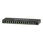NETGEAR GS316EP-100PES SWITCH GESTITO 15 x 10/100/1000 (PoE+) + 1 x SFP PoE+ (180 W)
