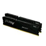 KINGSTON FURY BEAST KIT MEMORIA RAM 2x8GB TOT 16GB 5.200MHz TIPOLOGIA DIMM TECNOLOGIA DDR5