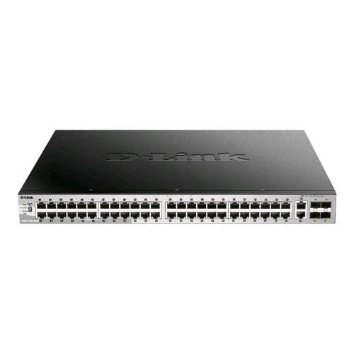 D-LINK DGS-3130-54PS/SI SWITCH GESTITO L3 GIGABIT 48 x 10/100/1000 (PoE) + 2 x 10 Gigabit Ethernet + 4 x 10 Gigabit SFP+ PoE 370 W