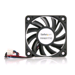 STARTECH VENTOLA COMPUTER DI RICAMBIO CON CUSCINETTO A SFERA 60X10 MM CON CONNETTORE TX3 BLACK