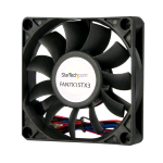 STARTECH VENTOLA COMPUTER CON CUSCINETTO A SFERA 70X15 MM CON CONNETTORE TX3 BLACK