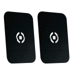 CELLY UNIVERSAL METALLIC PLATE XL PLACCHE MAGNETICHE XL UNIVERSALI 2 Pz