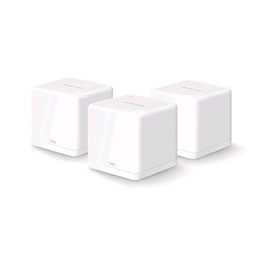 MERCUSYS HALO H30G(3-PACK) HALO SISTEMA MESH WI-FI AC1300 DUAL BAND FINO A 1.3 GBPS 2xPORTE GIGABIT WHITE