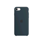 APPLE iPHONE SE SILICON CASE CUSTODIA IN SILICONE ABYSS BLUE
