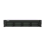 QNAP TS-873AEU-4G NAS CHASSIS RACK 2U AMD RYZEN EMBEDDED V1500B 2.2GHz RAM 4GB-8 BAY HDD/SSD 2.5"/3.5"-S.O. QNAP QTS BLACK