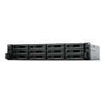 SYNOLOGY RS3621RPXS NAS CHASSIS RACK 2U XEON D-1531 2.2GHz RAM 8GB-12 BAY HDD/SSD 2.5"/3.5" BLACK