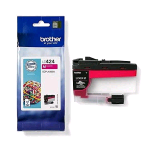 BROTHER LC424M CARTUCCIA INK-JET MAGENTA A RESA STANDARD PER STAMPANTE DCPJ1200W 750 PAGINE 