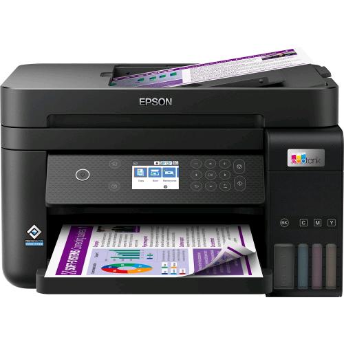 EPSON ECOTANK ET-3850 STAMPANTE MULTIFUNZIONE INK JET A COLORI A4 WI-FI DUPLEX ADF LAN USB 20ppm 