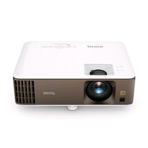 BENQ W1800 VIDEOPROIETTORE HOME CINEMA 4K 2.000 ANSI LUMEN CONTRASTO 10.000:1 COMPATIBILE 3D HDR10  HLG HDMI USB BIANCO BRONZO