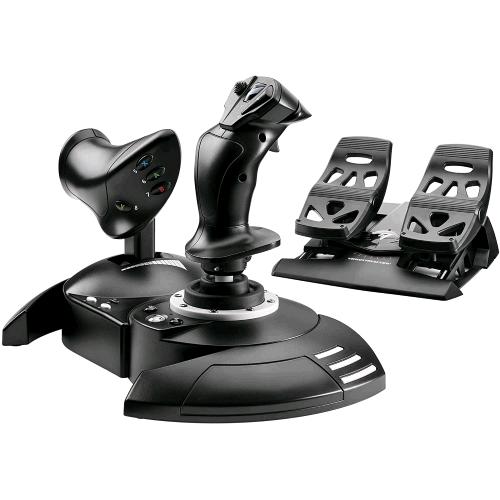 THRUSTMASTER T.FLIGHT FULL KIT X: COMPLETO KIT PER SIMULAZIONI DI VOLO JOYSTICK E MANETTA RIMUOVIBILE TIMONE A PEDALI CON SCORRIMENTO SU BINARI COMPATIBILE CON XBOX SERIES X|S XBOX ONE E PC