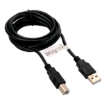 REDLINE RDL4333 CAVO USB-A 2.0 A USB-B 2.0 3 MT PER STAMPANTE O HUB NERO