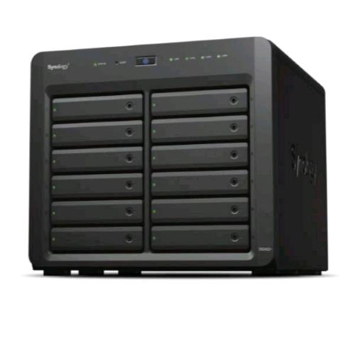 SYNOLOGY DISKSTATION DS2422+ NAS CHASSIS TOWER AMD RYZEN V1500B 2.2GHz RAM 4GB-12 BAY HDD/SSD 2.5"/3.5" 4xRJ-45 BLACK