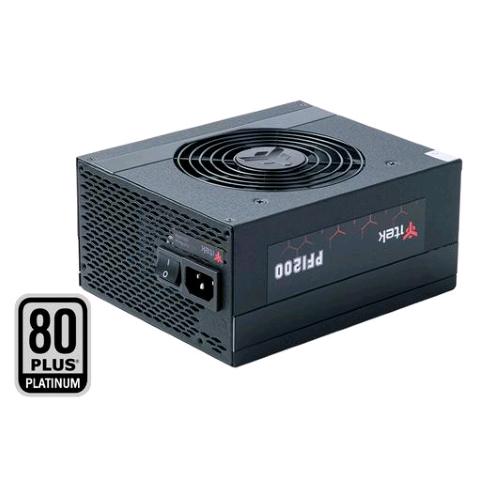 iTEK PF1200 EVO ALIMENTATORE ATX 1.200W 100V-240V CERTIFICAZIONE 80 PLUS PLATINUM CAVI MODULARI RAFFREDDAMENTO ATTIVO