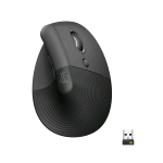 LOGITECH LIFT MOUSE ERGONOMICO VERTICALE WIRELESS BLUETOOTH MANO DESTRA 4.000 DPI 4 TASTI GRAPHITE BLACK 