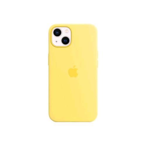 APPLE iPHONE 13 COVER IN SILICONE COMPATIBILE MAGSAFE SCORZA DI LIMONE