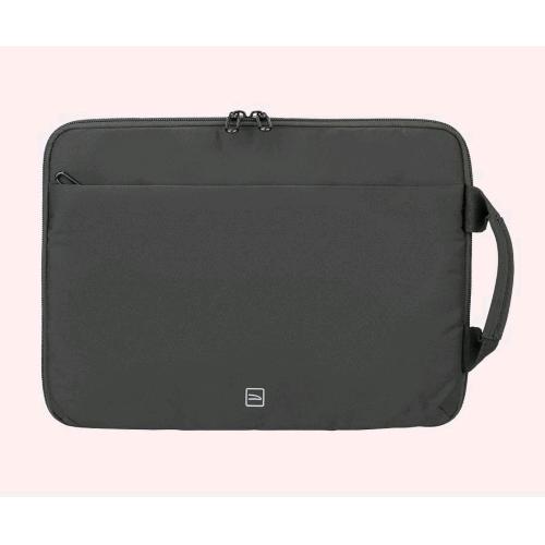 TUCANO SANDY BORSA PER NOTEBOOK DA 13"/14"  E MACBOOK PRO 14" CON TASCA ESTERNA PER ACESSORI BLACK