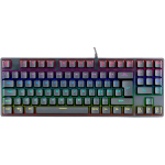 ITEK X50 TASTIERA GAMING MECCANICA RGB USB MULTIMEDIALE SWITCH BLU OUTEMU 90 TASTI COMPATTA